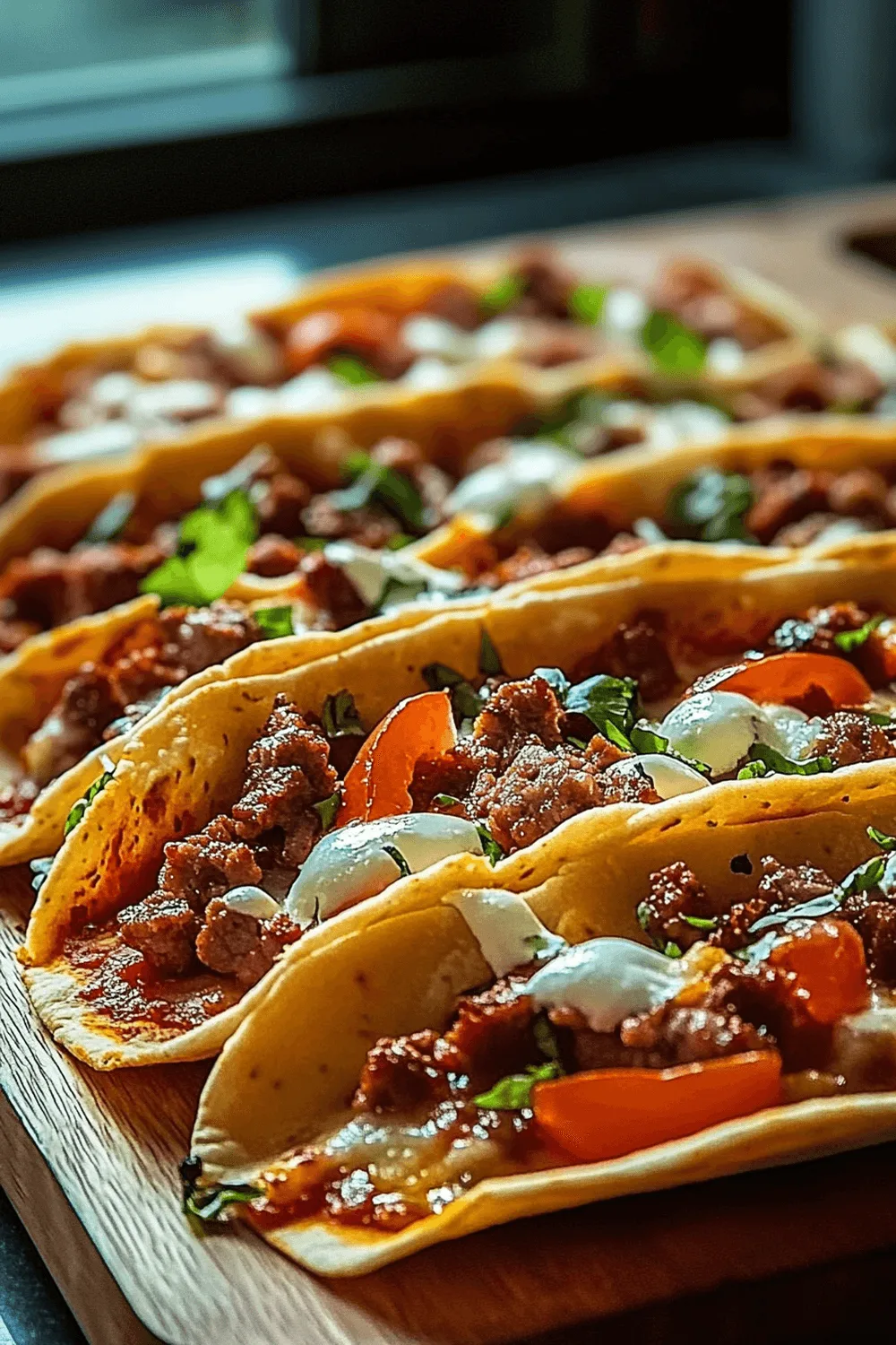 Meat Lovers Pizza Tacos