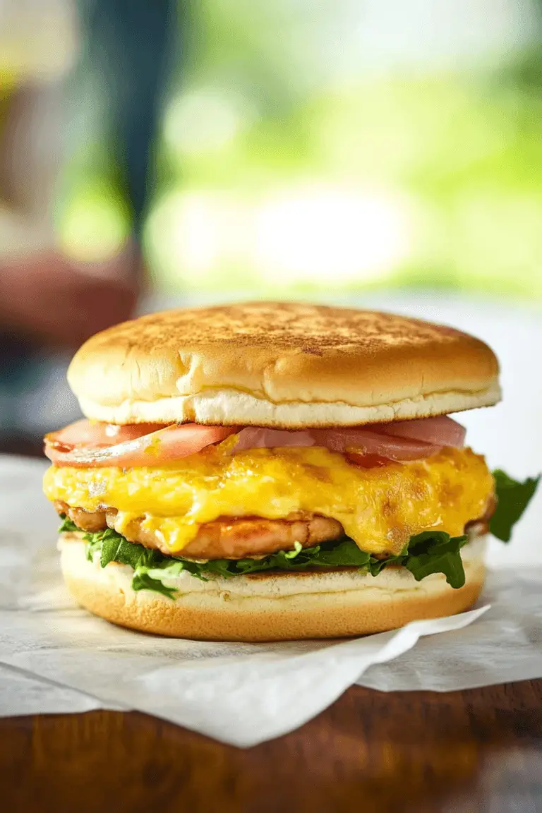 breakfast sandwich recipe