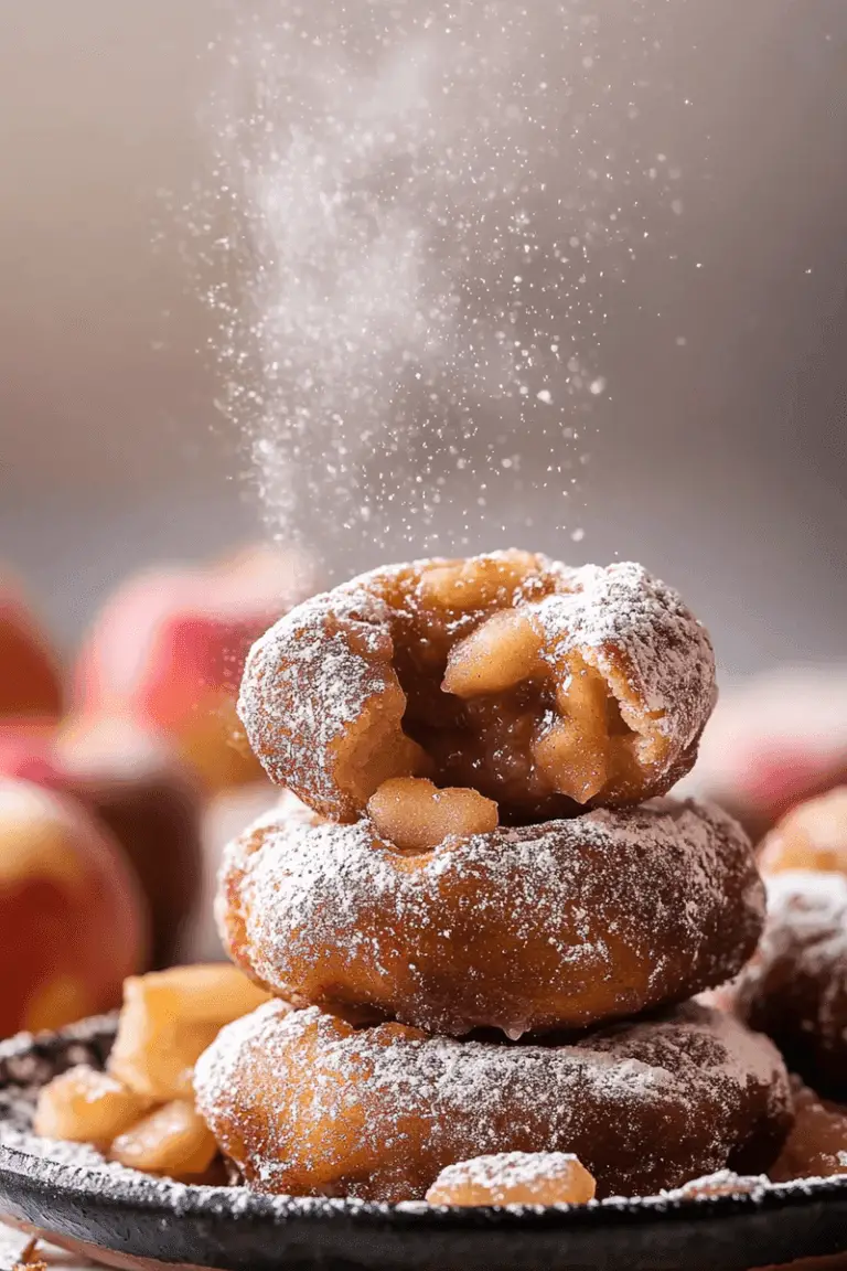 Apple Pie Doughnuts