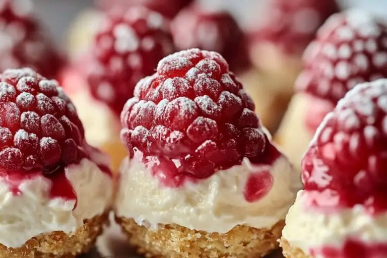 Delicious Raspberry Cream Cheese Bites