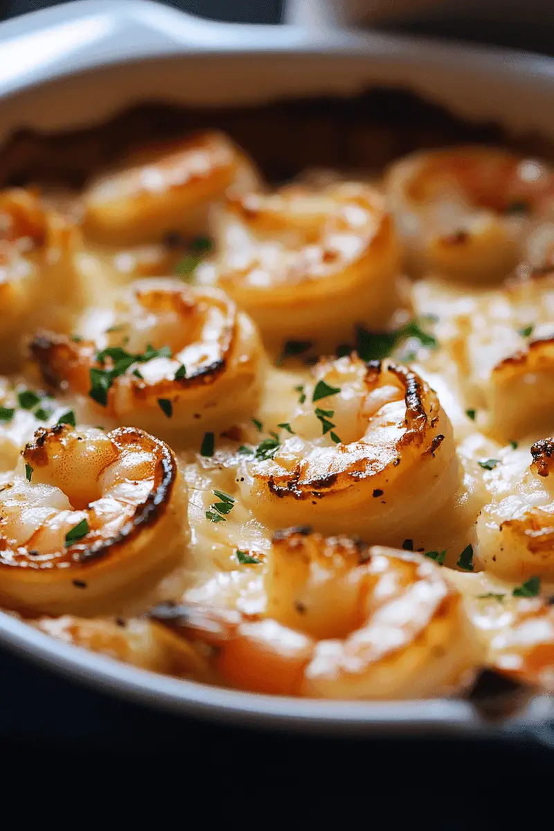 Garlic Shrimp Gratin Recipe