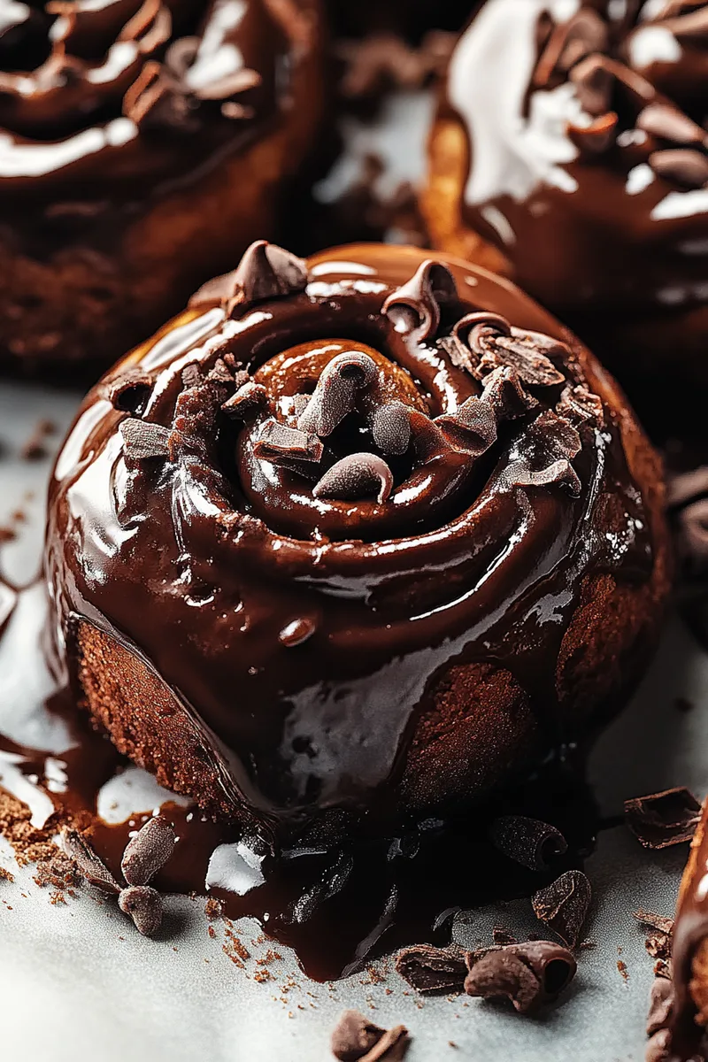 Chocolate Cinnamon Rolls