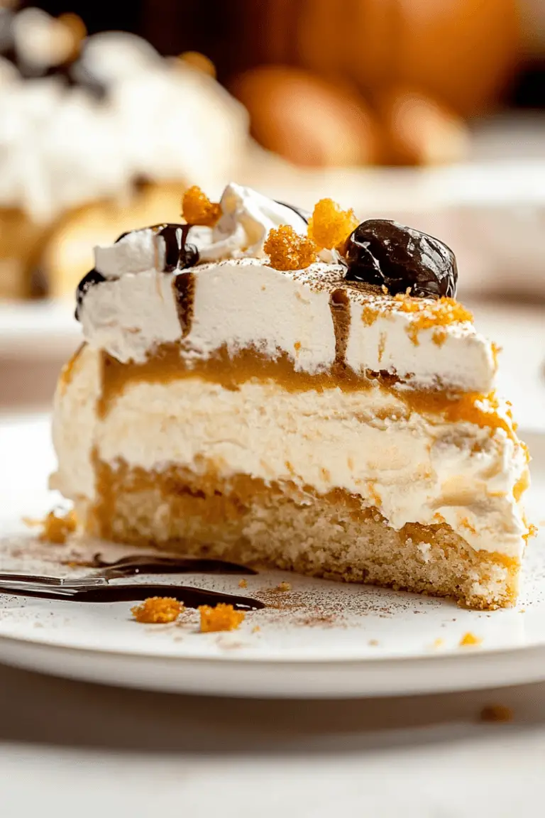 Pumpkin Cake Cheesecake Recipe