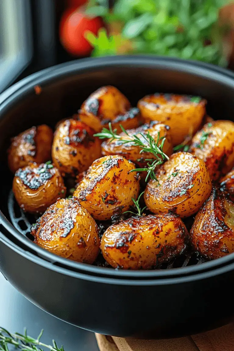 Crispy Air Fryer Baby Potatoes - Easy & Delicious Recipe