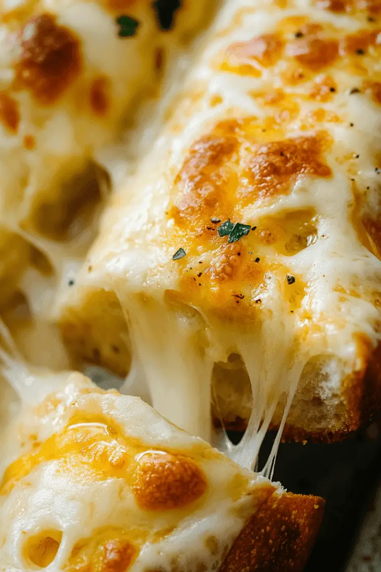 Easy Cheesy Garlic Bread Recipe