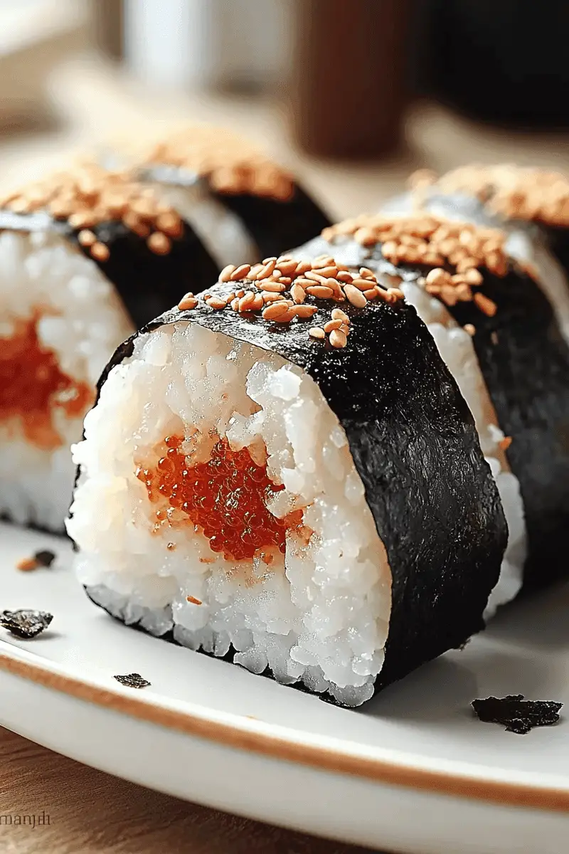 Spicy Tuna Onigiri Recipe