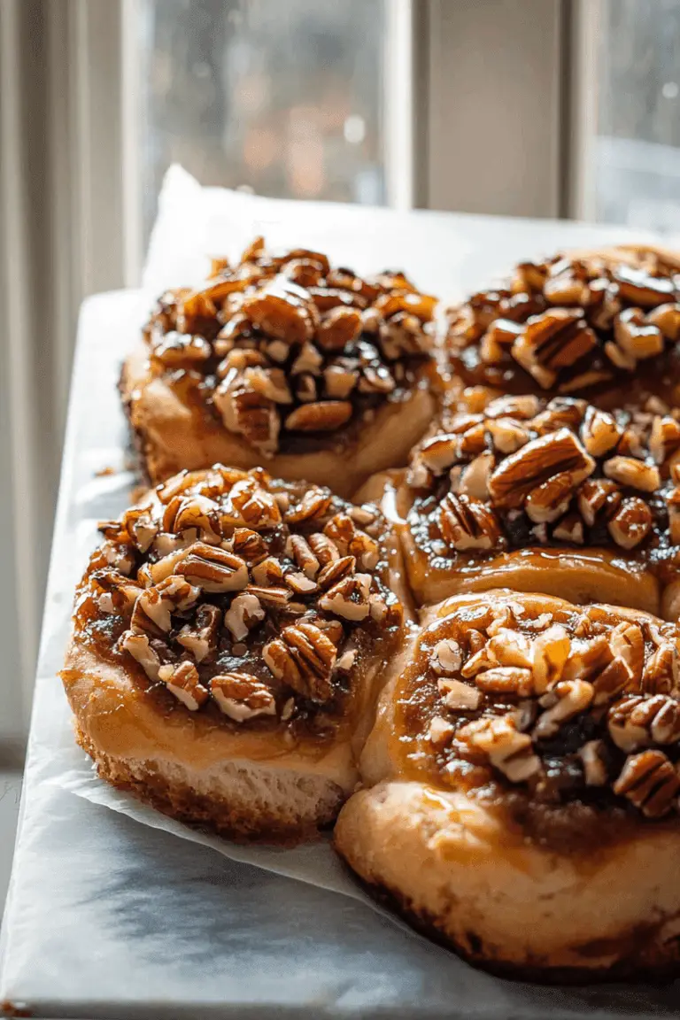 Maple Pecan Sticky Buns