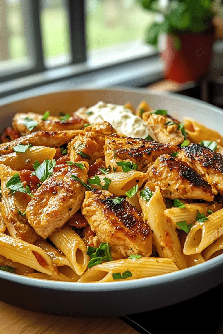 Marry Me Chicken Pasta