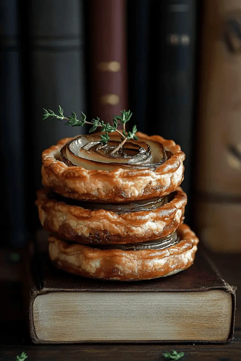 Sweet Onion and Goat Cheese Tarts 
