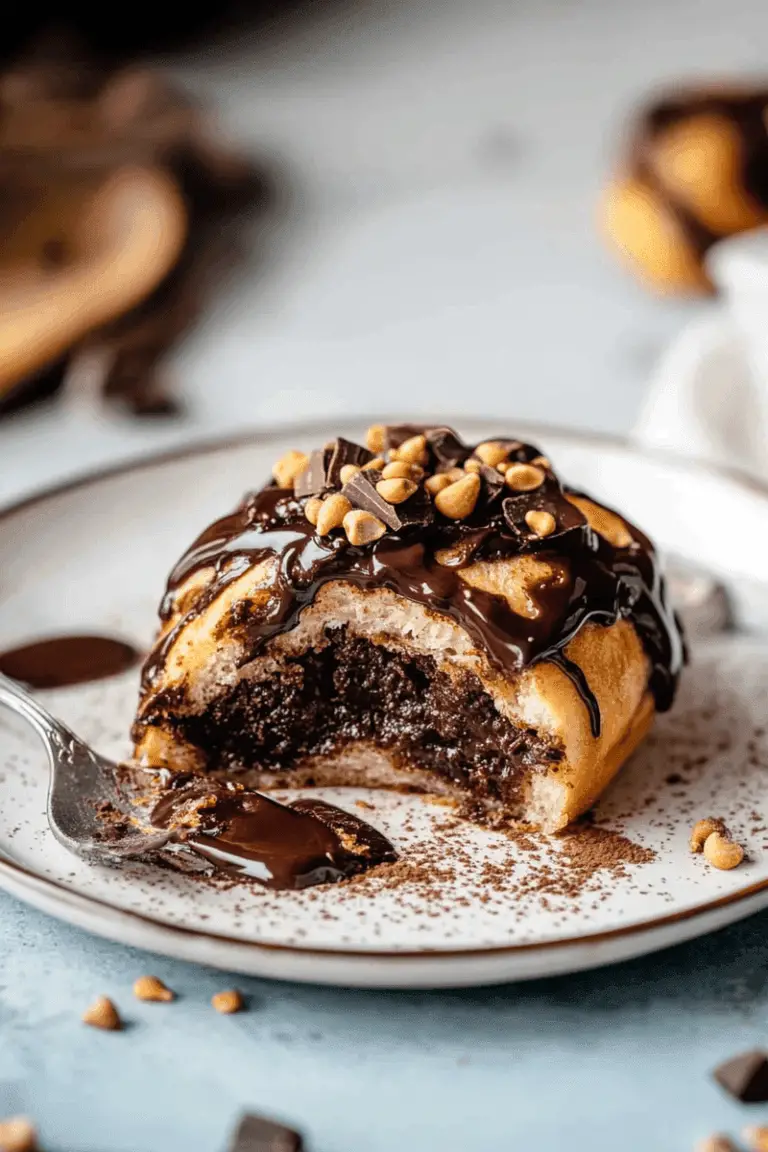 Chocolate Sweet Rolls Freshly Baked