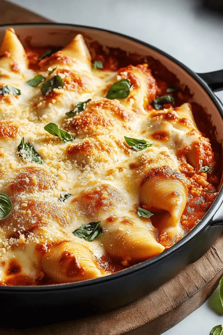 Ricotta Stuffed Shells