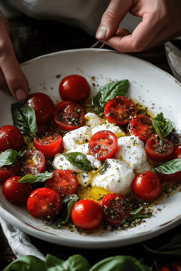 Burrata Caprese Salad