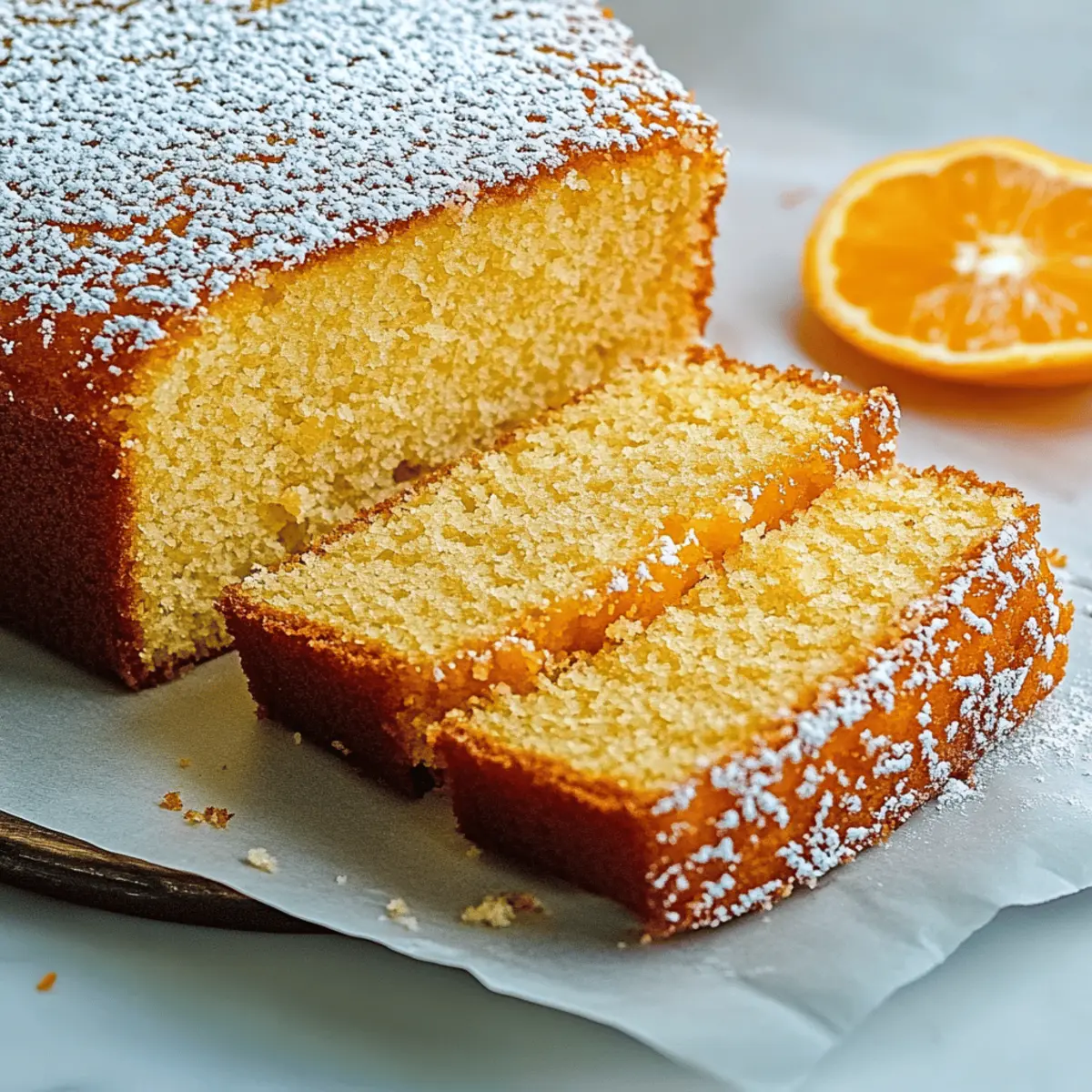 Bright Persian Orange Cake