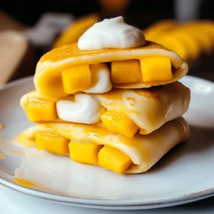 Mango Pancakes