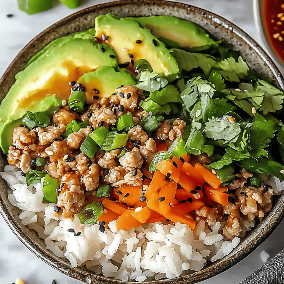 Ground Turkey Teriyaki Rice Bowls