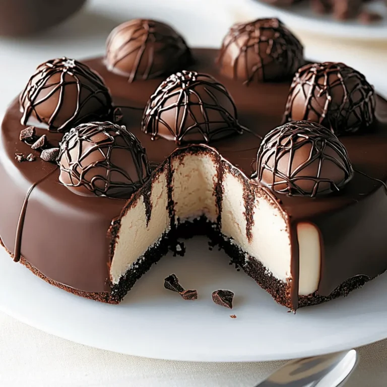Chocolate Cake Cheesecake Truffles