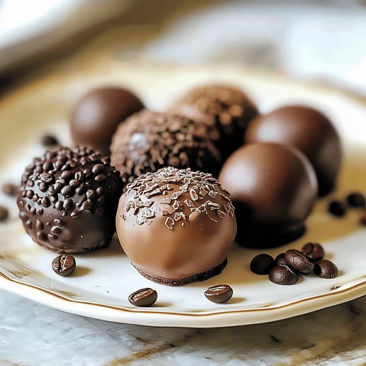 Chocolate Espresso Truffles