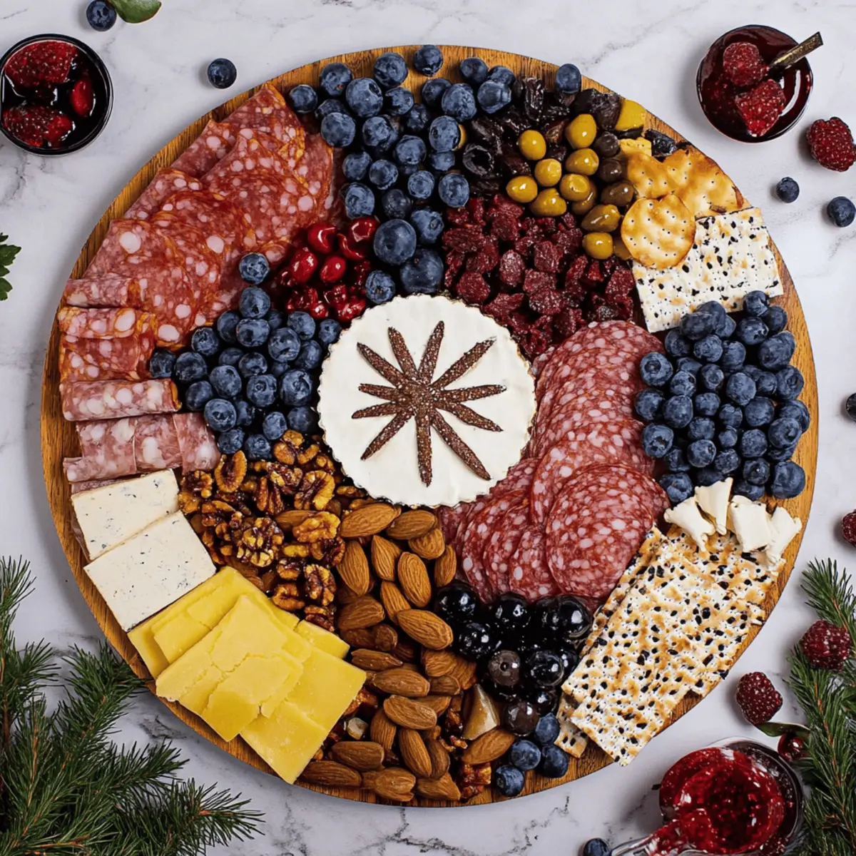 New Year's Eve Charcuterie Board