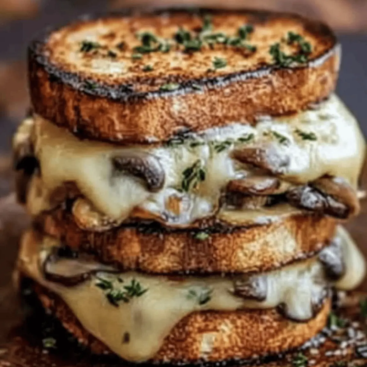 Swiss Mushroom Melt Delight