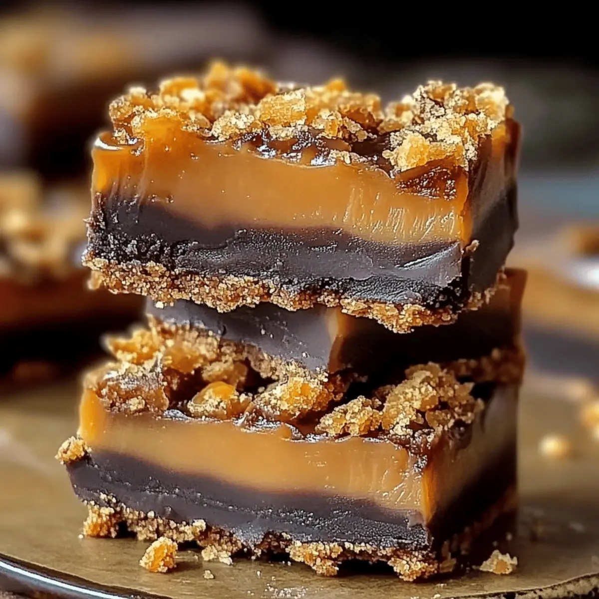 Butterfinger Caramel Crunch Bars