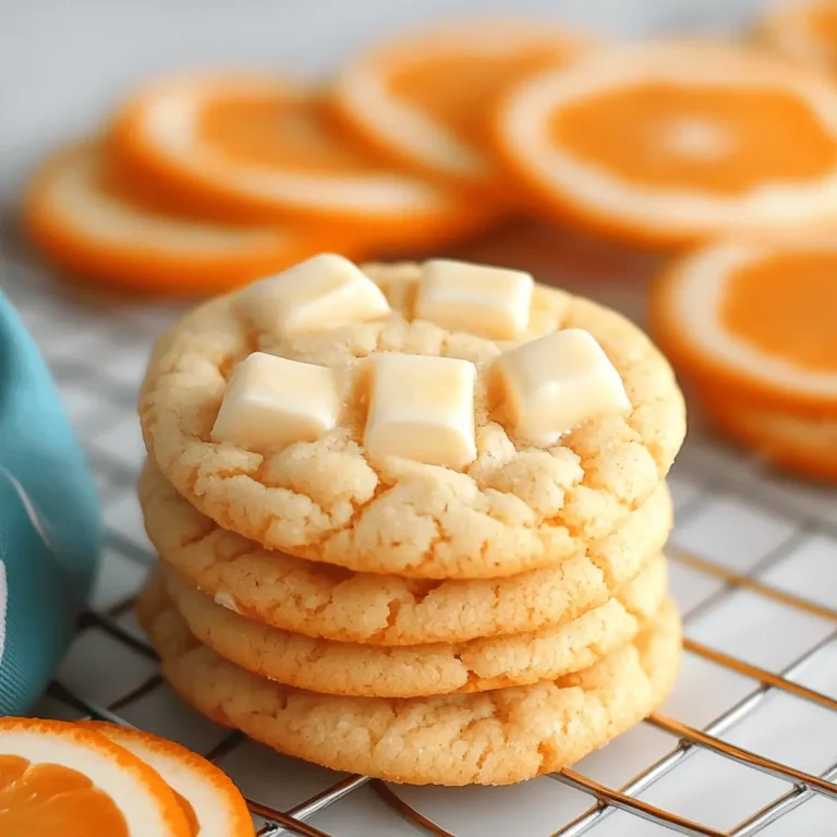 Orange Creamsicle Cookies