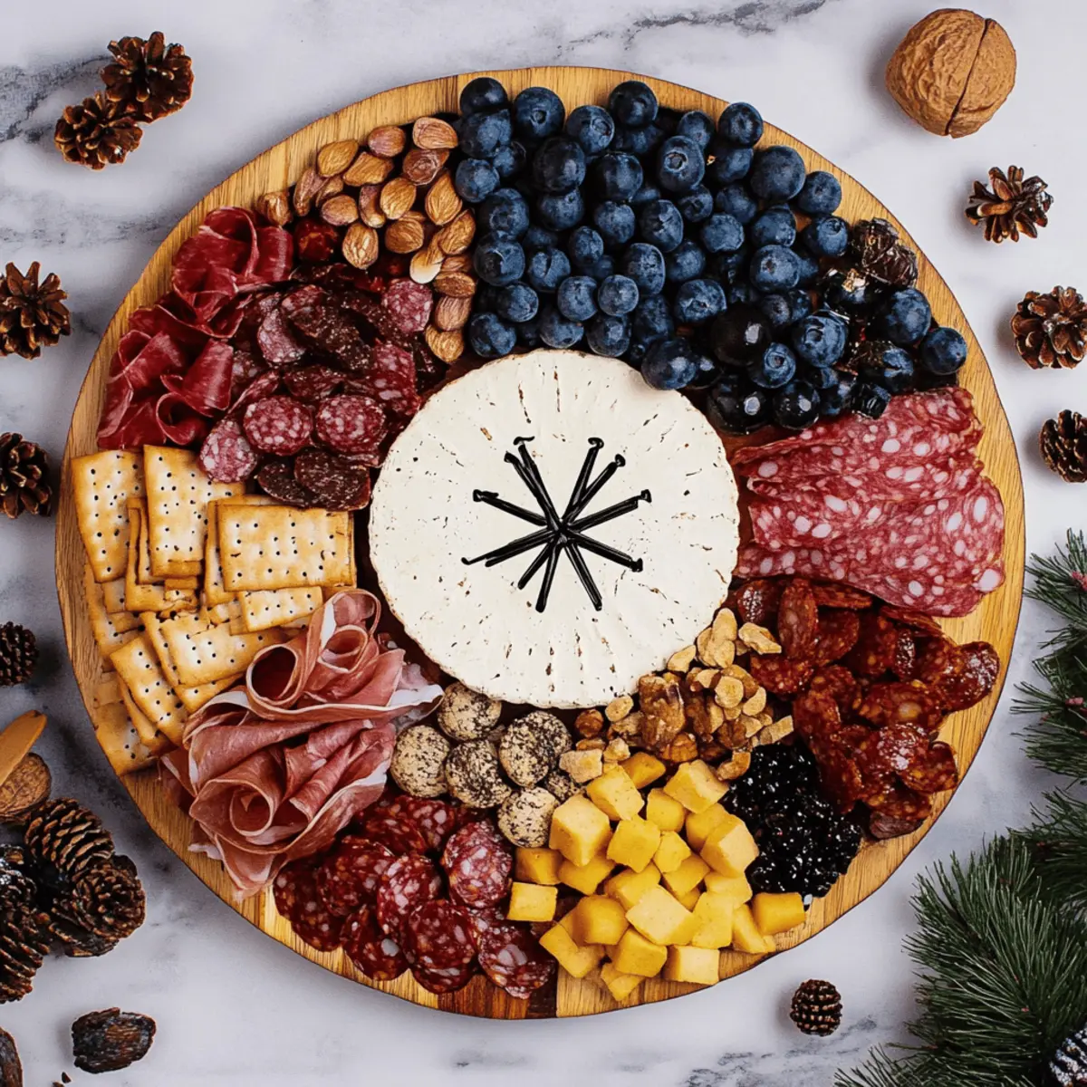 New Year's Eve Charcuterie Board