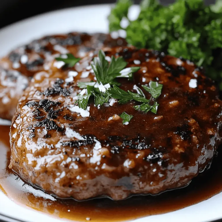 Hamburger Steak Recipe