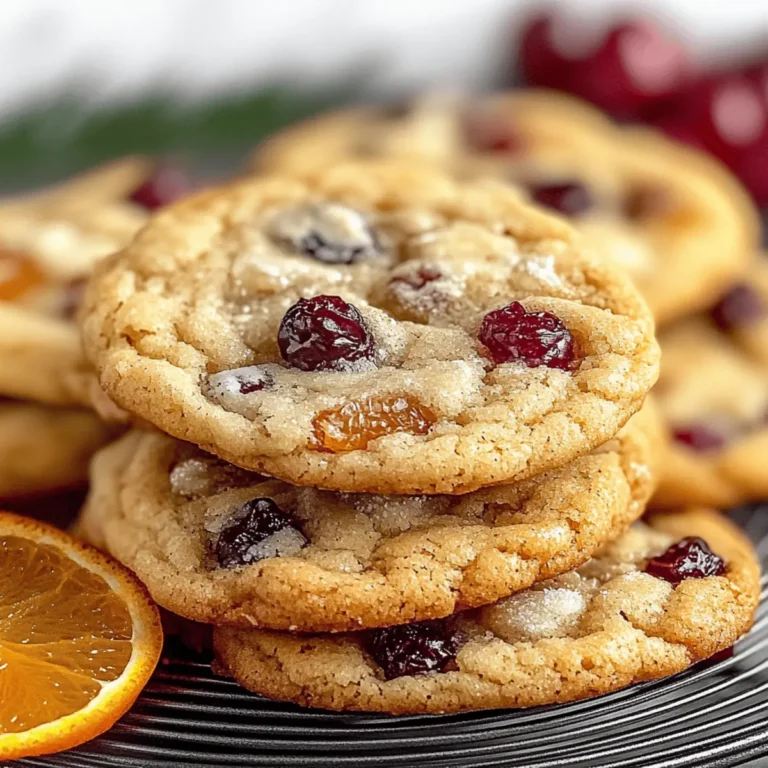 Cranberry Orange Cookies