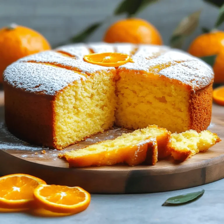 Nigella Orange Drizzle Cake