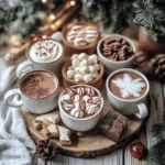 DIY Holiday Hot Chocolate Board for Cozy Gatherings