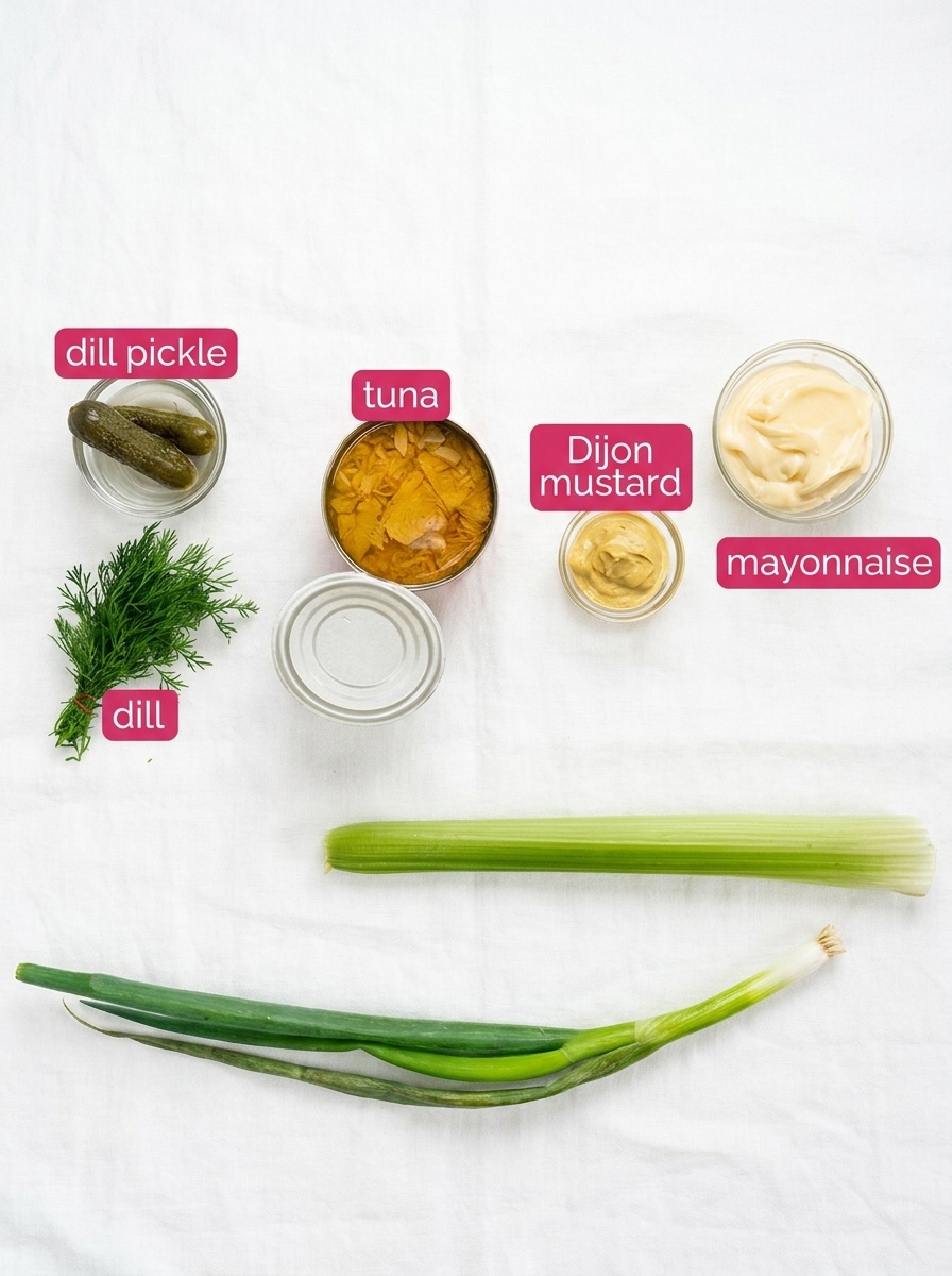 What goes in Tuna salad