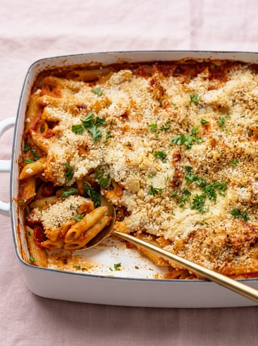 Chicken Parmesan Casserole for Quick Family Dinners