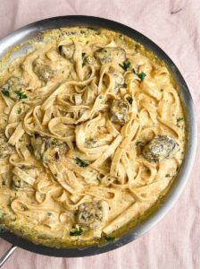 Garlic Butter Steak with Parmesan Alfredo for Quick Weeknight Meals