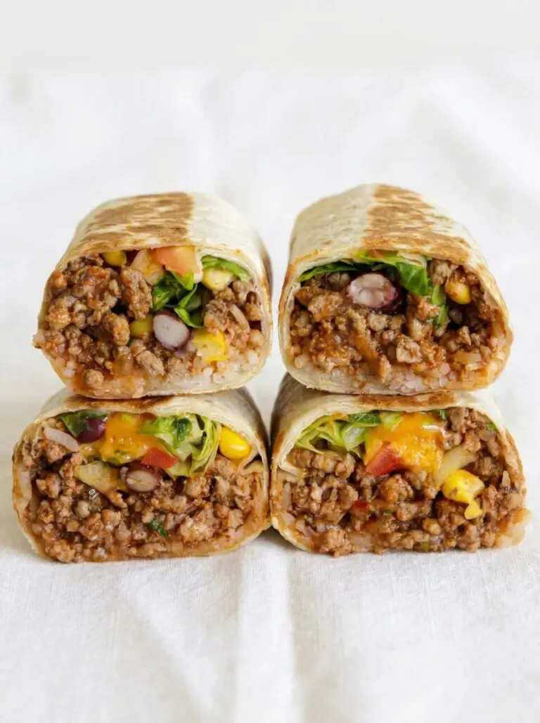 The Best Ground Beef Burrito Recipe for Quick Family Meals